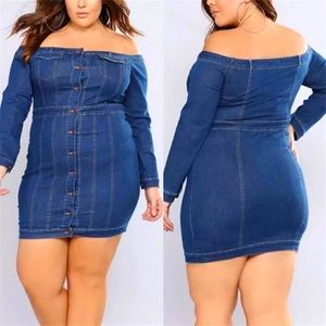 “OhMy Denim” denim Mini dress